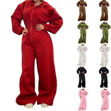 Load image into Gallery viewer, Casual Hooded Winter Jumpsuit
