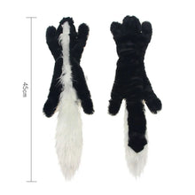 Load image into Gallery viewer, Funny Simulated Animal No Stuffing Dog Toy with Squeakers Durable Stuffingless Plush Squeaky Dog Chew Toy Crinkle Pet Squeak Toy
