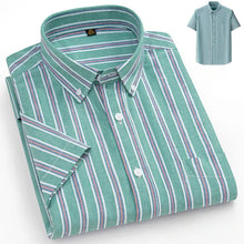 Load image into Gallery viewer, Oversized Cotton Oxford Short Shirt
