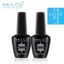 Load image into Gallery viewer, NAILCO 15ml Top Coat Base Coat Gel Nail Primer Gel Remover Nail Art Semi Permanent Lacquer Varnish Hybrid Nail Supplies
