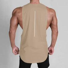 Load image into Gallery viewer, Men's Gym Clothing Summer Casual Tank Top Bodybuilding Sleeveless Shirt Sports Quick Dry Fitness Vest Workout Running Undershirt
