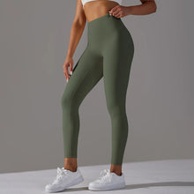 Load image into Gallery viewer, Yoga Leggings Women Fitness Leggings Running Cycling Pants Breathable Sports Leggings High Waist Summer Workout Gym Clothing
