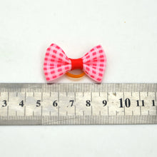 Load image into Gallery viewer, 10pcs Creativity Pet Hair Accessories Bow Polyester Cute Puppy Bow with Rubber Band Suitable for Dogs Cat Grooming Accessories
