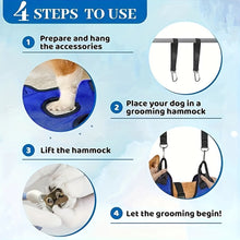 Load image into Gallery viewer, Pet Grooming Hammock Cat Dog Nail Clipper Fixer Teddy Hook Type Feeding Anti-scratch Artifact Restraint Bag Pet Accessories
