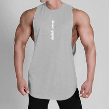 Load image into Gallery viewer, Men's Gym Clothing Summer Casual Tank Top Bodybuilding Sleeveless Shirt Sports Quick Dry Fitness Vest Workout Running Undershirt
