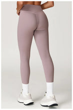 Load image into Gallery viewer, Fitness Leggings High Rise Hip Lift Brushed Soft Material For Ladies Outdoor Elastic Slim Fit Outer Wear Sports Tight Pants
