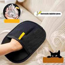 Load image into Gallery viewer, Pet Grooming Gloves Static Dedusting Brush Pet Hair Remover Brush Removing Dog Cat Hair From Sofa Carpet Clothes Tool Supplies

