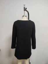 Load image into Gallery viewer, Elegant Button Detail Loose Dress
