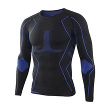 Load image into Gallery viewer, Men Sport Thermal Underwear Suits Outdoor Cycling Compression Sportswear Quick Dry Breathable Clothes Fitness Running Tracksuits
