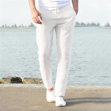 Load image into Gallery viewer, Cotton Linen Casual Straight Pants
