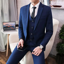 Load image into Gallery viewer, British Style Three Piece Suit
