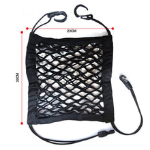 Load image into Gallery viewer, Pet Car Barrier Dog Car Barrier with Automatic Safety Mesh Storage Bag Pet Barrier Guard Back Seat Safety Protector Mesh Net
