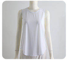 Load image into Gallery viewer, Sport Bra Short Sleeve Vest Aerobic Sleeveless Gym Tops Push-up Bras Yoga Clothing Pilates Workout Cropped Sportswear T-shirt
