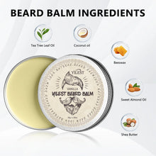Load image into Gallery viewer, Beard Balm For Men Facial Hair Beard Growth Wax Thicking Softens Moisturizing Nourishing Professional Mustache Cream Beard Care
