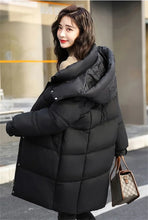 Load image into Gallery viewer, Warm Hooded Winter Padded Jacket
