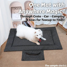 Load image into Gallery viewer, All-Season Portable Pet Bed for Outdoor &amp; Indoor Use: Waterproof, Chew-Resistant  Mat for Dogs and Cats with Easy-Clean Design
