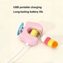Load image into Gallery viewer, New Type Of Electric Cat Toy with 2 Ropes Smart Hanging Door Auto Swing Feather Toy A Self-entertainment And Cat-teasing Wonder
