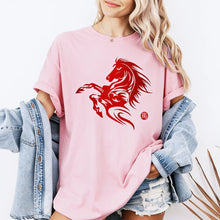 Load image into Gallery viewer, Chinese New Year Horse Shirt Zodiac Horse T-Shirt Lunar Festival Tee Year of The Horse TShirt 2026 Happy New Year Men Women Tops
