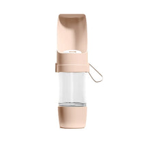 Load image into Gallery viewer, Pet Travel Water Bottle Portable with Food Container Foldable 2in1 Pet Outdoor Bowl Puppy Dog Cat Travel Drinking Food Feeder
