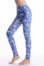 Load image into Gallery viewer, Women Leggings High Waist Cartoon Comic Beauty Print Trousers Soft Female Casual Elastic Pant
