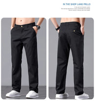 Load image into Gallery viewer, Stretch Cotton Straight Golf Trousers
