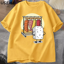 Load image into Gallery viewer, Unisex Graphic Sushi Print Tee
