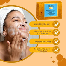 Load image into Gallery viewer, Turmeric Lemon Soap/cleansing pad/Face Cream/Serum Turmeric Series Skincare Product Brighten Skin Tone For All Skin Type Nourish
