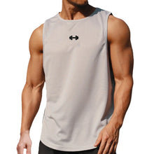 Load image into Gallery viewer, Summer Tank Top Mens Gym Fitness Training Clothing Quick Dry Silm Fit Bodybuilding Sleeveless Shirts Men Fashion Basketball Vest
