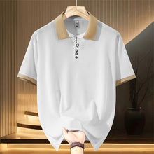 Load image into Gallery viewer, Oversized Contrast Summer Polo Shirt
