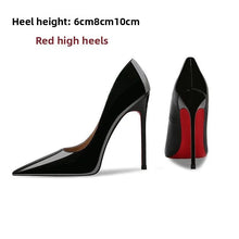 Load image into Gallery viewer, Luxury Red Sole Stiletto Heels
