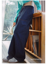 Load image into Gallery viewer, High Waist Vintage Straight Jeans
