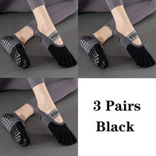 Load image into Gallery viewer, Grip Toe Yoga Socks Set

