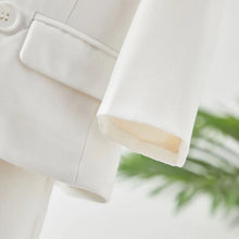 Load image into Gallery viewer, White Formal Boys Blazer Set
