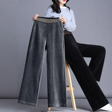 Load image into Gallery viewer, Corduroy Wide Leg Casual Pants
