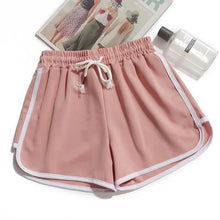 Load image into Gallery viewer, Summer Men and Women casual loose straight shorts lady stylish thin breathable wide leg gym short pants Women yoga Shorts
