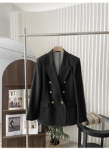 Load image into Gallery viewer, Elegant Peaked Lapel Suit Set
