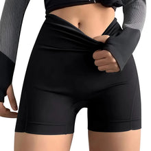 Load image into Gallery viewer, New Women Sports Shorts Summer Running Sexy Leggings High Waist Short Pants Fitness Jogging Clothing Black Safety Shorts
