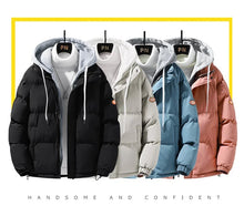 Load image into Gallery viewer, Warm Hooded Parka Jacket
