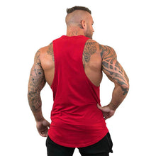 Load image into Gallery viewer, Summer Bodybuilding Tank Tops Workout Stringer Sleeveless Shirts Fitness Mens Gym Clothing Cotton Breathable Sport Muscle Vests
