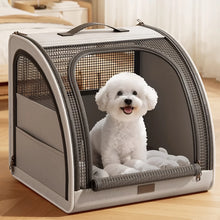 Load image into Gallery viewer, Pet Car Bed for Dogs Cats - Travel Vehicle Accessory, Portable Pet Seat for Car Ride
