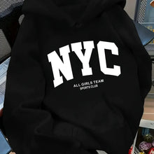 Load image into Gallery viewer, New York Team Navy Blue Zip Hoodie (Fall/Winter)
