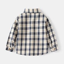 Load image into Gallery viewer, Classic Baby Plaid Cotton Shirt
