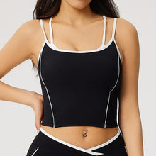Load image into Gallery viewer, Breathable Sports Bra Women Shockproof Fitness Tops Push Up Gym Crop Top Brassiere Sport Bras Gym Workout Top Running Yoga Bra
