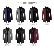 Load image into Gallery viewer, Classic Wool Blend Winter Coat
