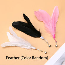 Load image into Gallery viewer, Interactive Cat Toy Handfree Cat Stick Playing Kitten Playing Teaser Wand Toy Suction Cup Bird/Feather Cat Wand Pet Supplies
