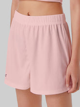 Load image into Gallery viewer, Casual Shorts Women 2024 New Summer Simple Comfortable Elastic Waist Cool Breathable Solid Color Casual Sports Five Quarter Pant
