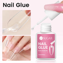 Load image into Gallery viewer, UR SUGAR 10ML Nail Glue No Need Lamp False Nail Tips Gel Cured Clear Color Nails Tools Super Strong Acrylic Tips Rhinestone Bond
