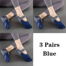 Load image into Gallery viewer, Grip Toe Yoga Socks Set
