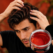 Load image into Gallery viewer, 120g Men Retro Hair Pomade Strong Hold High Shine Non Greasy Long Lasting Styling Wax For Slick Back Gentleman Hairstyle

