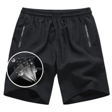 Load image into Gallery viewer, Newest Summer Shorts Men Gym Sport Running Fitness Workout Man Short Pants Breathable Quick-drying Drawstring Men's Shorts Black
